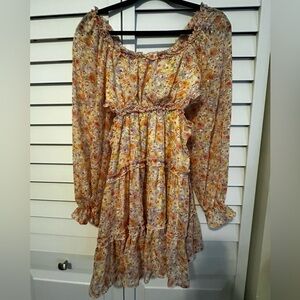 Jessica Simpson Multicolor Floral Dress